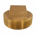 American Imaginations 0.375 in. Round Bronze Plug in Modern Style AI-38482
